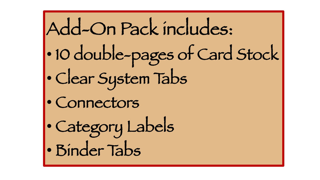 Add-On Pack